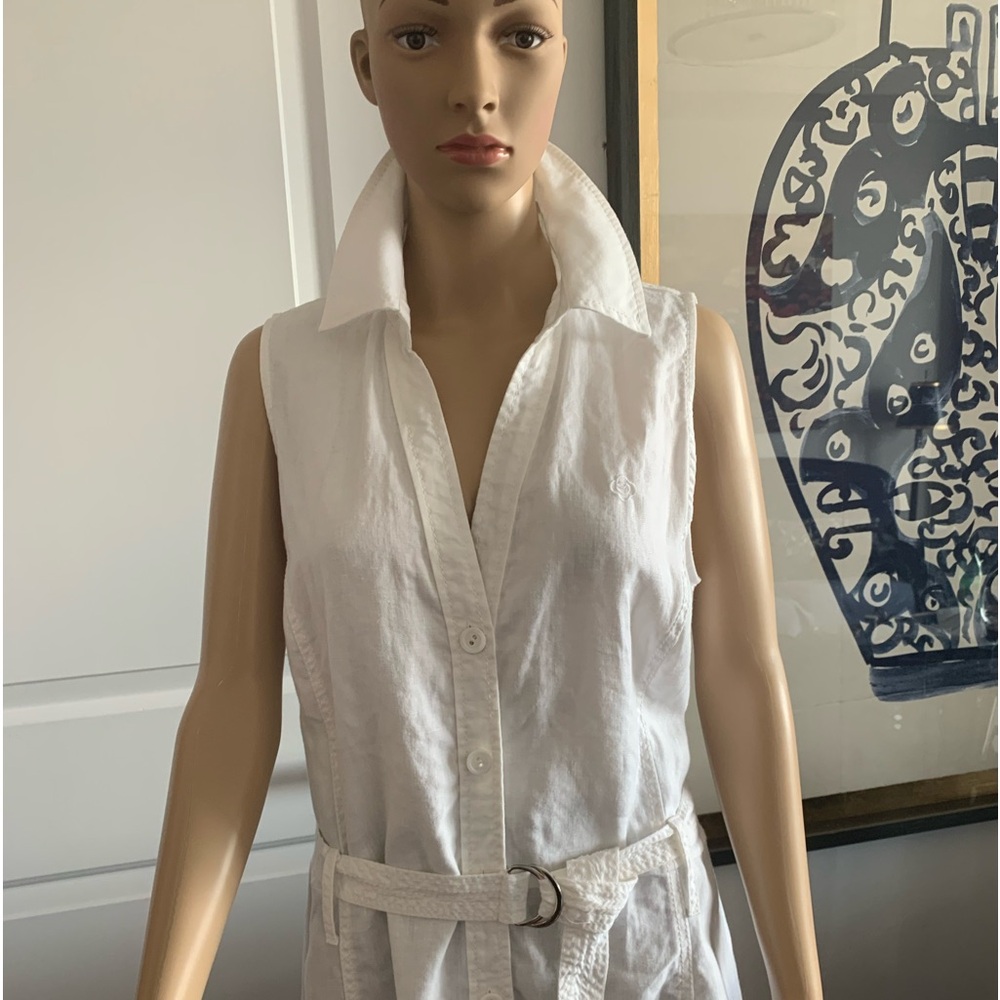 OLSEN Linen shirt dress